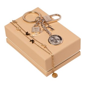 Set Cacharel Gold (key ring & bracelet) - Reklamnepredmety