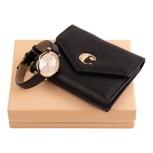 Set Cacharel Black (lady purse & watch) - Reklamnepredmety