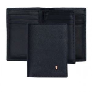 Card holder with flap Chronobike Black - Reklamnepredmety