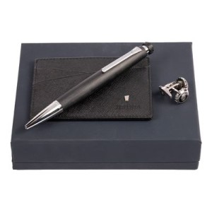 Set (ballpoint pen, card holder & cufflinks) - Reklamnepredmety