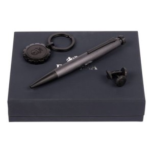 Set (ballpoint pen, key ring & cufflinks) - Reklamnepredmety