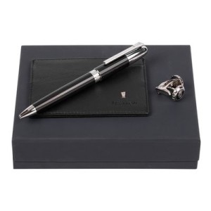 Set (ballpoint pen, card holder & cufflinks) - Reklamnepredmety