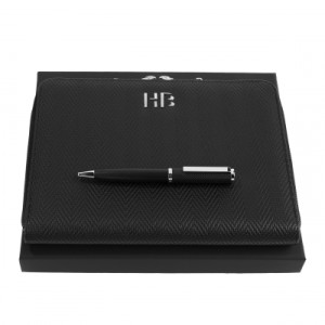 Set HUGO BOSS (ballpoint pen & conference folder A5) - Reklamnepredmety