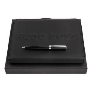 Set HUGO BOSS (ballpoint pen & conference folder A5) - Reklamnepredmety