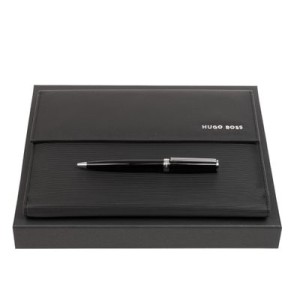 Set HUGO BOSS (ballpoint pen & folder A5) - Reklamnepredmety