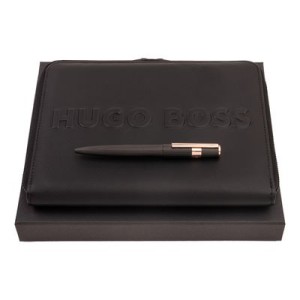 Set HUGO BOSS (ballpoint pen & conference folder A5) - Reklamnepredmety