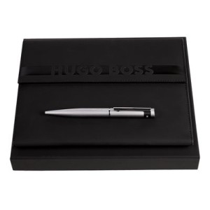 Set HUGO BOSS (ballpoint pen & folder A5) - Reklamnepredmety