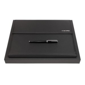 Set HUGO BOSS (fountain pen & folder A4) - Reklamnepredmety