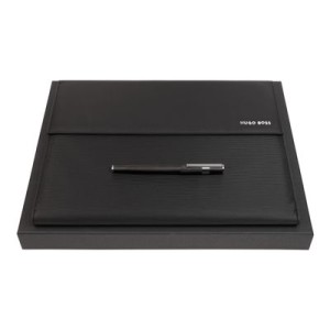 Set HUGO BOSS (rollerball pen & folder A4) - Reklamnepredmety