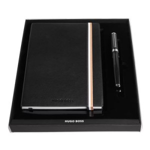 Set HUGO BOSS (fountain pen & note pad A5) - Reklamnepredmety