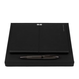 Set HUGO BOSS (rollerball pen & note pad A5) - Reklamnepredmety