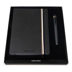 Set HUGO BOSS (rollerball pen & note pad A5) - Reklamnepredmety