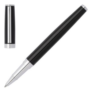 Rollerball pen Gear Icon Black - Reklamnepredmety