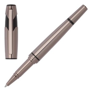 Rollerball pen Chevron Black - Reklamnepredmety