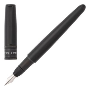 Fountain pen Illusion Gear Black - Reklamnepredmety