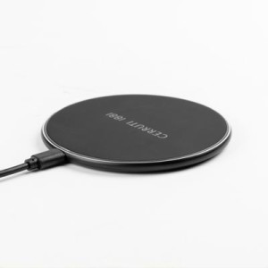 Wireless charger Oxford Black - Reklamnepredmety