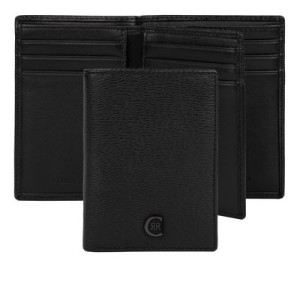 Card holder with flap Bond Black - Reklamnepredmety