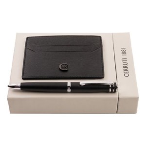 Set CERRUTI 1881 (ballpoint pen & card holder) - Reklamnepredmety