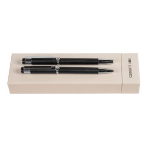 Set Regent Black (ballpoint pen & fountain pen) - Reklamnepredmety