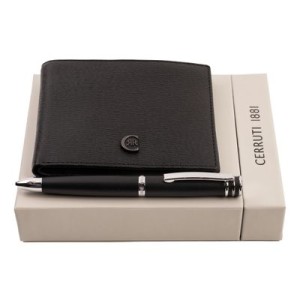 Set CERRUTI 1881 (ballpoint pen & wallet) - Reklamnepredmety