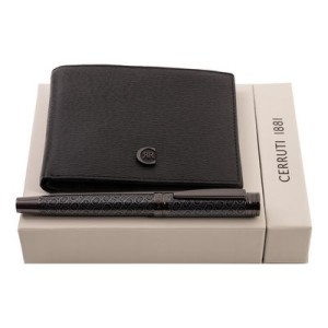 Set CERRUTI 1881 (rollerball pen & wallet) - Reklamnepredmety