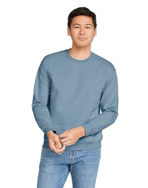 Fleece sweatshirt with round neck - Reklamnepredmety