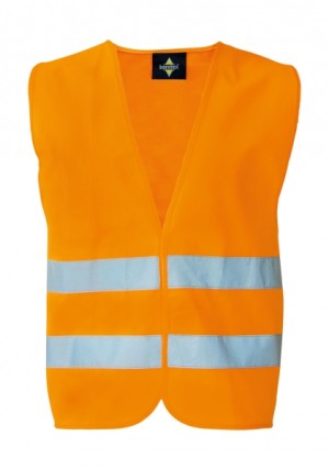 Basic safety vest in Mannheim bag - Reklamnepredmety