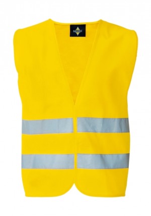Basic safety vest in Mannheim bag - Reklamnepredmety
