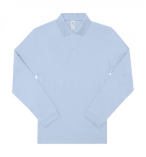 Long sleeved polo shirt My Polo 180 LSL - Reklamnepredmety