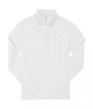 Women's long sleeve polo shirt My Polo 180 LS - Reklamnepredmety