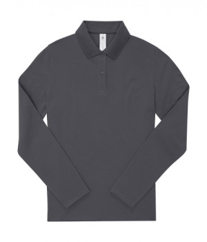 Women's long sleeve polo shirt My Polo 180 LS - Reklamnepredmety