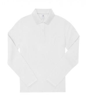 Women's long sleeve polo shirt My Polo 210 - Reklamnepredmety