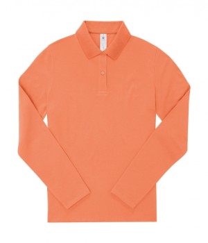 Women's long sleeve polo shirt My Polo 210 - Reklamnepredmety