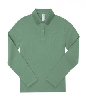 Women's long sleeve polo shirt My Polo 210 - Reklamnepredmety