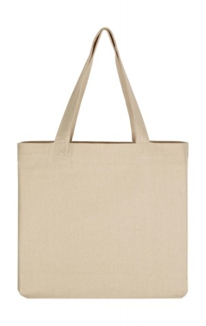 Wide canvas shopping bag LH - Reklamnepredmety