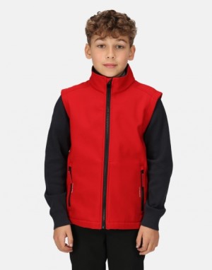 Children's softshell vest Ablaze - Reklamnepredmety