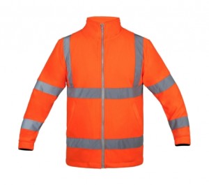 Highly reflective fleece jacket Bergen - Reklamnepredmety