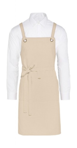 PROVENCE - crossed apron with eyelet and pocket - Reklamnepredmety