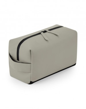 Matte PU case for toiletries - Reklamnepredmety