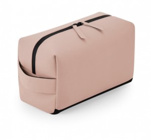 Matte PU case for toiletries - Reklamnepredmety