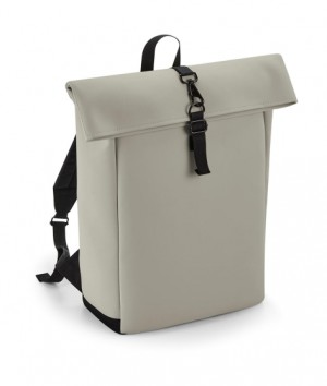 Frosted PU Backpack Rolltop - Reklamnepredmety