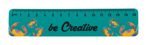 Drawy 15 custom-made ruler, 15 cm - Reklamnepredmety