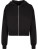 Women's short oversized jacket with zipper - 2255563 - variant