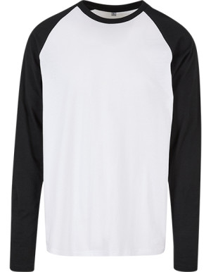 Men's contrast raglan long sleeve shirt - Reklamnepredmety