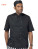 Long sleeve chef's buttoned turtleneck with stud fastening - 2256638 - variant