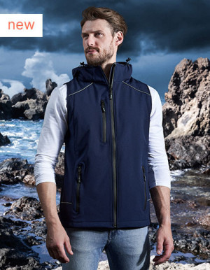 Men's softshell vest - Reklamnepredmety