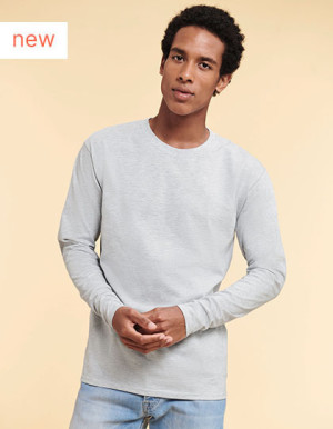 Iconic 195 Ringspun Premium Long Sleeve T-Shirt - Reklamnepredmety