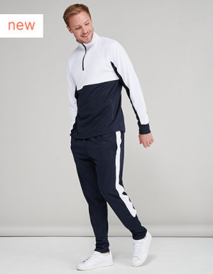 Adult tracksuit top with 1/4 zip - Reklamnepredmety