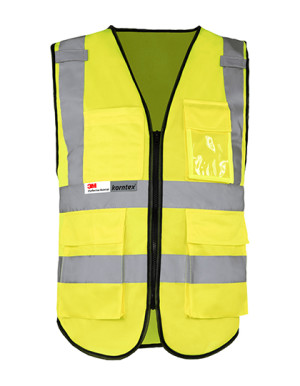 Premium multifunctional safety vest Executive Munich - Reklamnepredmety