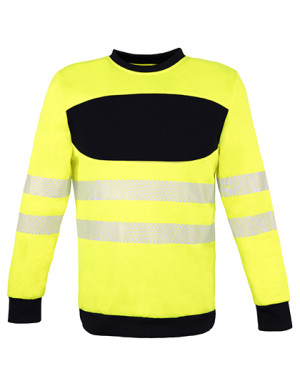 Work sweatshirt with EOS Hi-Vis print area - Reklamnepredmety